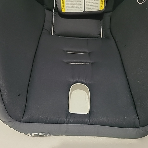 UppaBaby Mesa Black/Gray Baby Seat Cover Fabric Cushion Replacement Part . - Picture 4 of 16